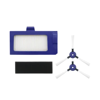

1PCS HEPA Filter + 2pcs side brush for Rowenta ZR710101 Vacuum Cleaner parts Cleaning filter dust filter