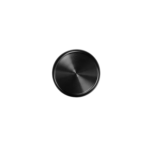 6pcs 38mm Engrave Name Book Binding Supplies Aluminum Binding Discs Mushroom Hole Binder with Metal Disc Binding Loose-leaf Ring - Цвет: black