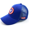 Disney Anime Cartoon Captain America Hat For Kids Boy Girl Autumn Baby Baseball Cap Children Hip Hop Sun Hats Kids Snapback Caps 4