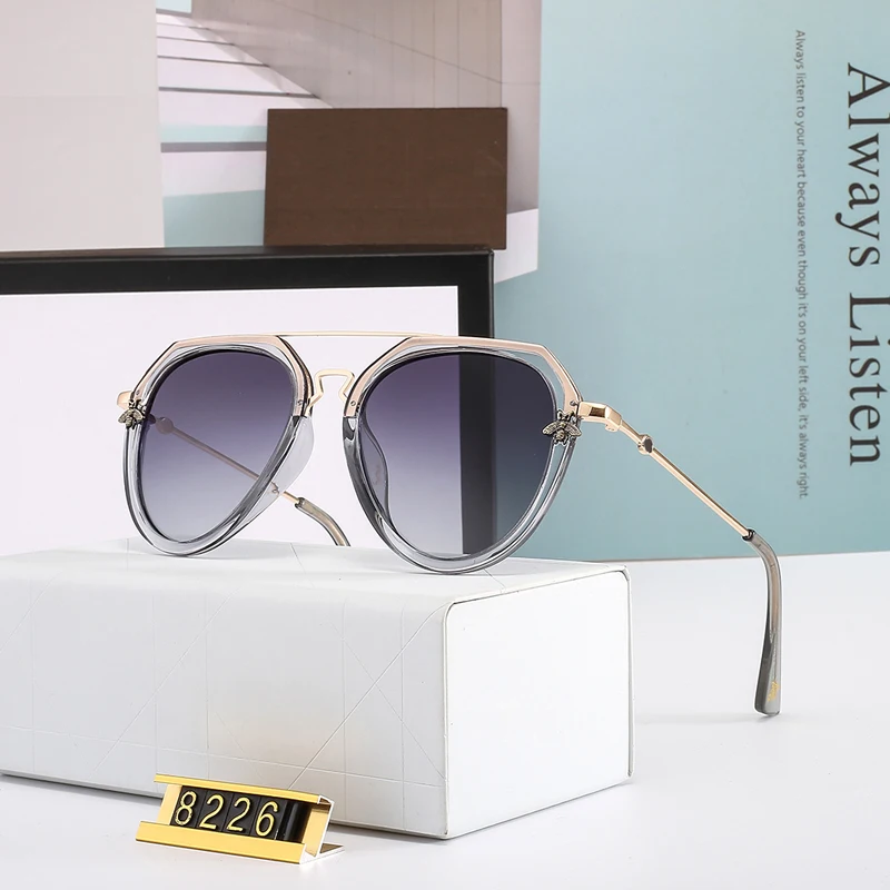 New Sunglasses Women Polarized Sunglasses Lady Luxury Retro Metal Sun Glasses Vintage Mirror Oculos De Sol Feminino UV400