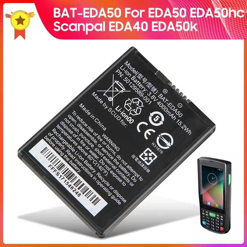 

Original Replacement Battery BAT-EDA50 For Honeywell EDA50 EDA50hc Scanpal EDA40 EDA50k Quality Product 4000mAh +tools