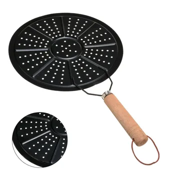 

22cm Black Insulation Pad Coffee Induction Heat Diffuser Hob Converter Disc Adapter Plate Saucepan Home Kitchen Tool
