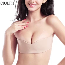 Женский силиконовый бюстгальтер пуш-ап бюстгальтер самоклеющийся без бретелек Стикини наклейки невидимый бюстгальтер белье бюстгальтер с подтяжкой лента бюстгальтер без косточек