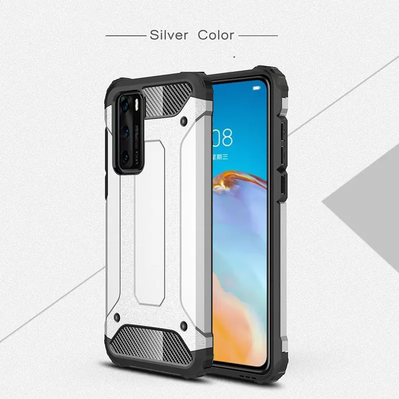 huawei waterproof phone case Armor Shock Proof Case For Huawei P40 P30 P20 Pro Mate 30 20 Lite 20X 2019 Hybrid PC TPU Phone Case Coque cute huawei phone cases