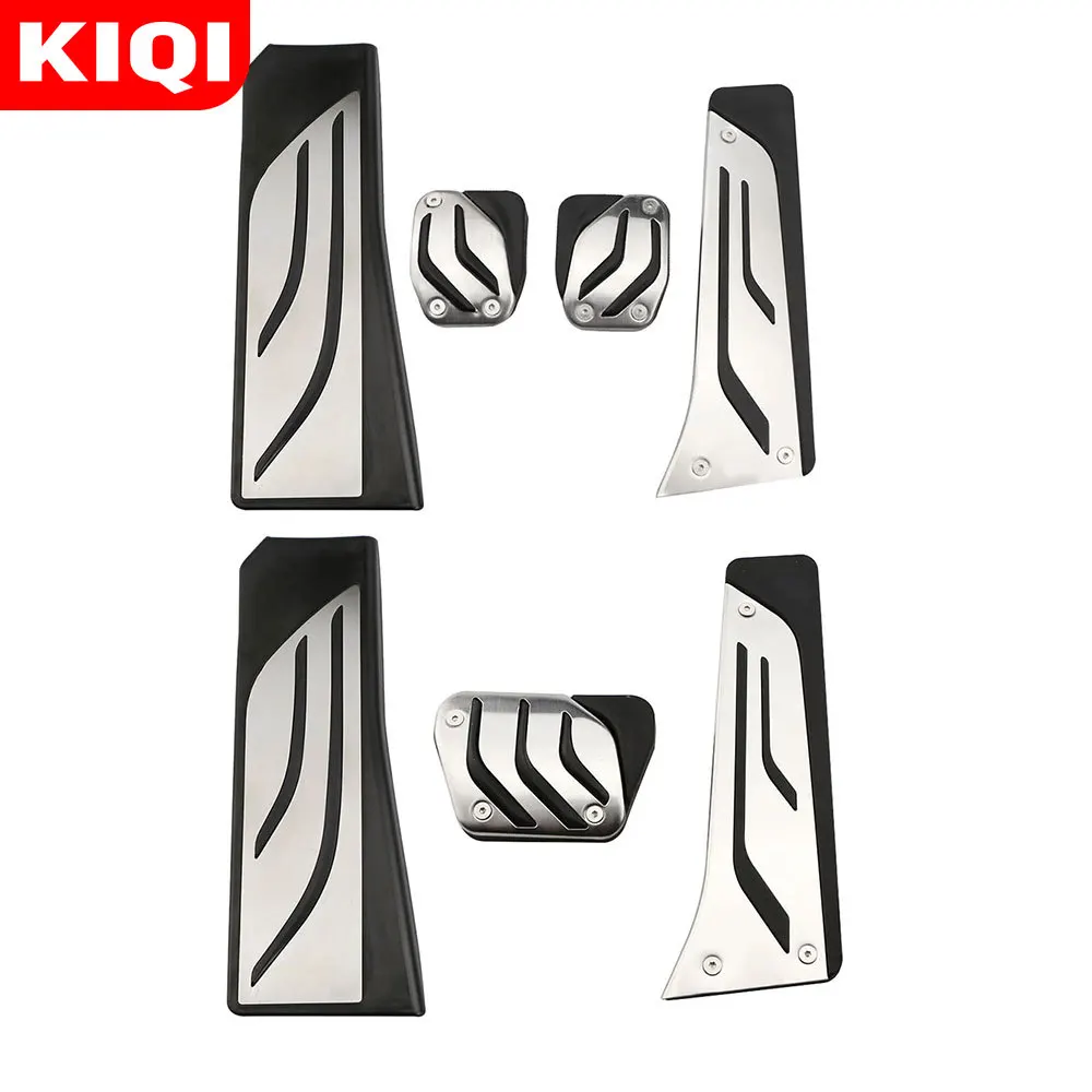 

Car Pedals Fit for BMW 5 6 7 Series E65 E67 E68 F01 F02 F10 F11 F07 F12 F13 Gas Brake Clutch Foot Rest Pedal Pad Replace