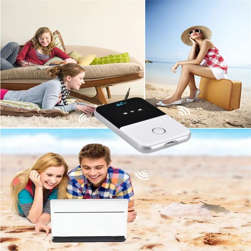 4G Wifi маршрутизатор мини маршрутизатор 4G Lte беспроводной портативный карманный Wifi мобильный Точка доступа автомобильный Wifi роутеры беспроводной репитер-удлинитель Wifi