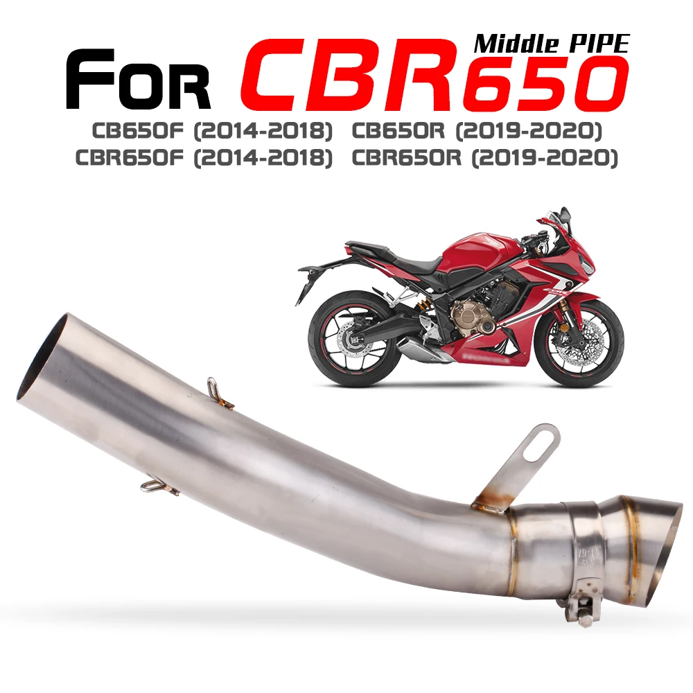 Suitable for CBR650R 650F CB650F mid-section exhaust pipe modification |