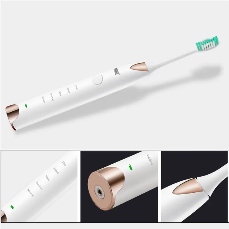 Ximi X800 Водонепроницаемая электрическая зубная щетка, умная usb зарядка, звуковая зубная щетка для взрослых, автоматическая зубная щетка с 5 передачами