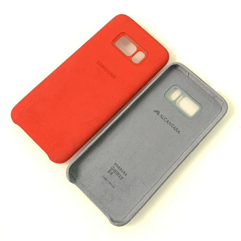 Для samsung Galaxy S8/S8 Plus замшевый кожаный чехол против отпечатков пальцев защитный чехол для samsung S8 роскошный