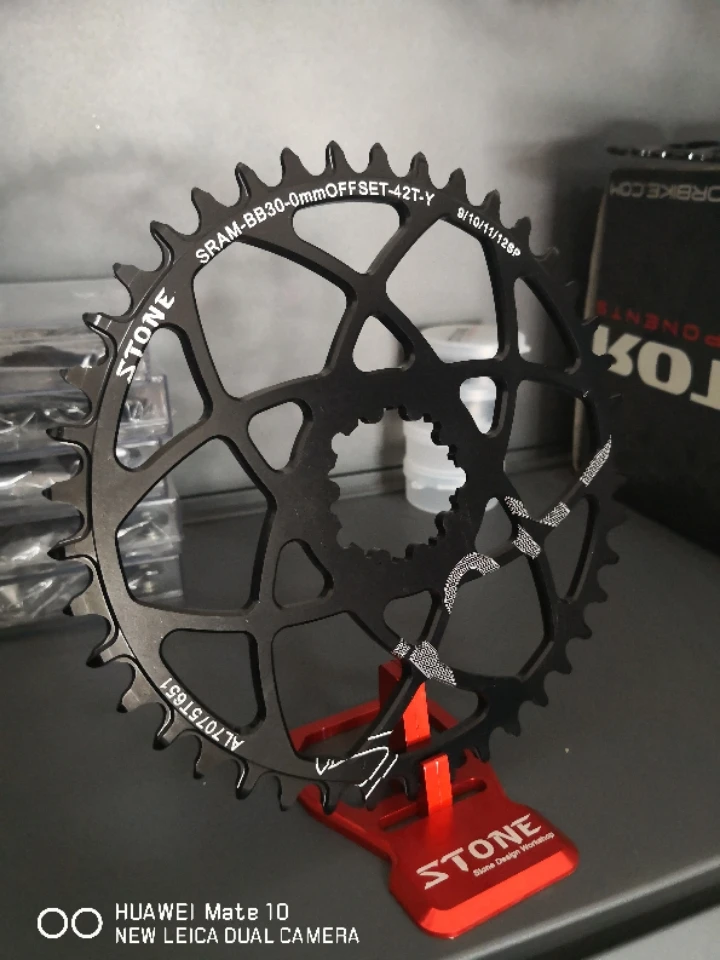MTB велосипед одинарная передняя звезда кольцо цепи для BB30 cx xx1 x9 x1 32T 34T 36T 38T прямое Крепление 0 мм смещение круг цепное колесо