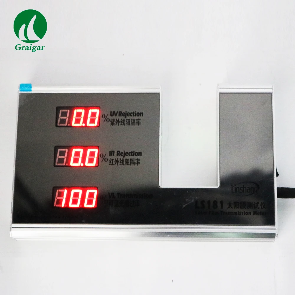 Высокоточный Измеритель передачи солнечной пленки с УФ-передачей LS181 IR измеритель отклонения 0.1% разрешение