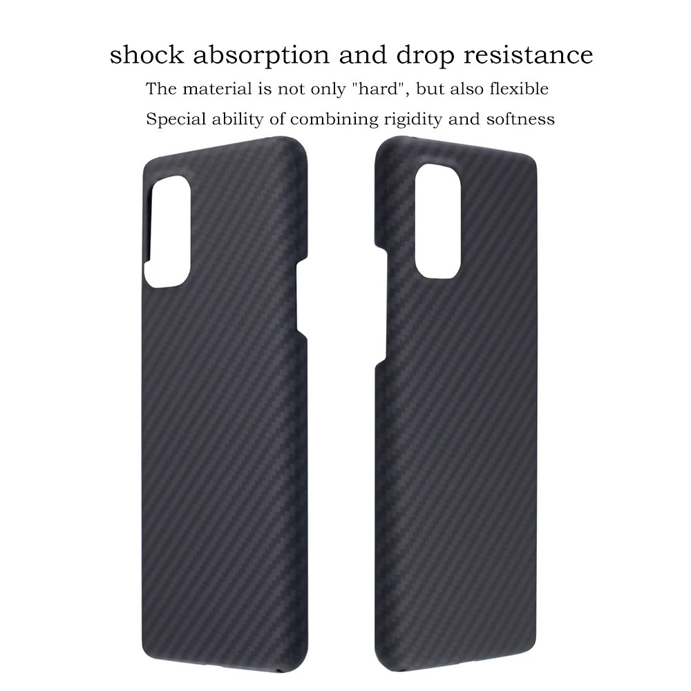 YTF Carbon Real Carbon Fiber Case for OnePlus 8T description image