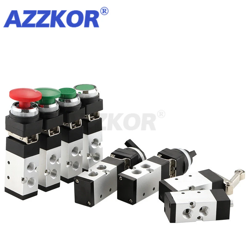 Msv322 2 Position 3 Way Pneumatic Air Control Valve Mechanical Air