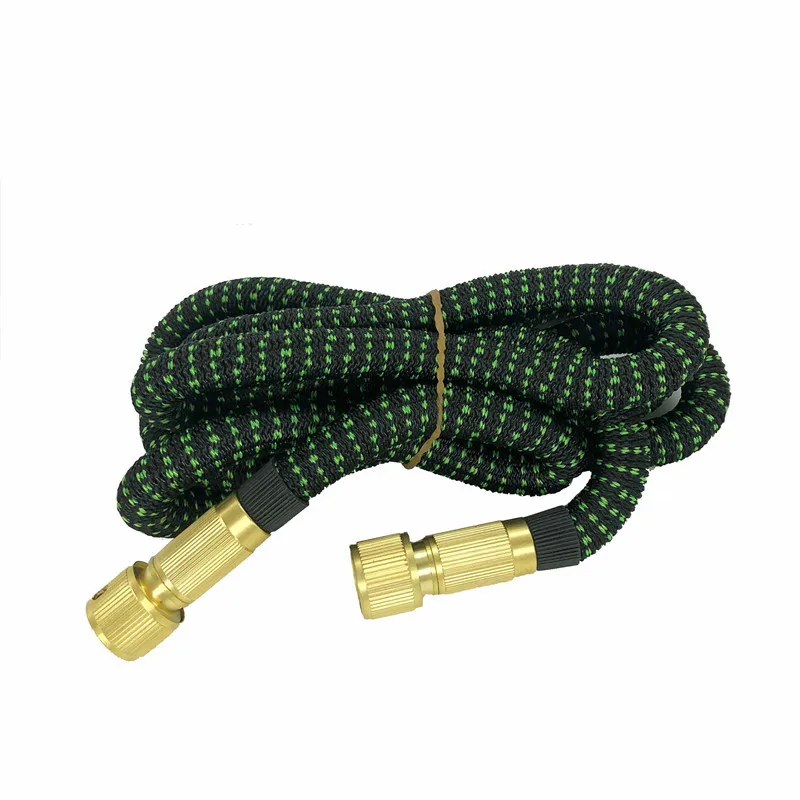 Горячий 25FT 100FT садовый удлиняющийся шланг волшебный резиновый EU водопровод