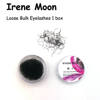 

1pcs Black Individual False Eyelashes Extension Hair Loose Bulk Fake Eyelash C/B curl 0.15/0.20/0.25mm Thickness 6mm-15mm