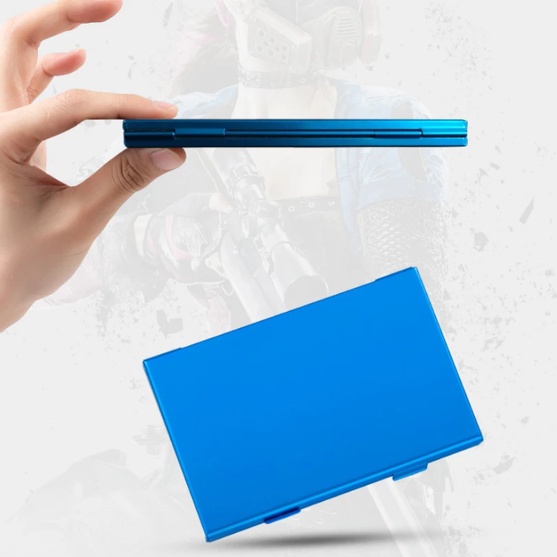 Для Nintendo Switch игры карты Box сумка Nintendo Switch диски Портативный чехол для Nitendo коммутационная карта подножка; алюминиевый сплав коробка
