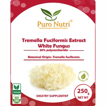 

Tremella Fuciformis White Fungus Extract Powder 30% polysaccharides free shipping