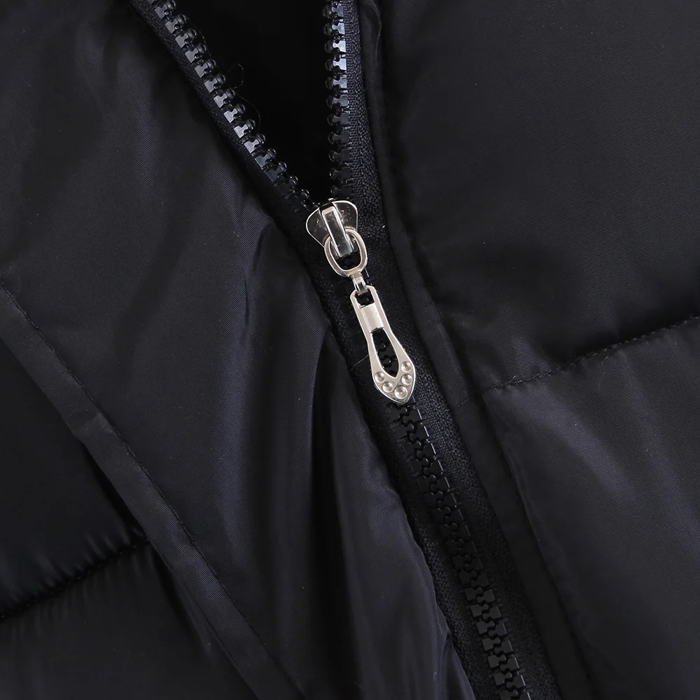 Plus Size 2XL Down Jackets Fashion Women Winter Coat Long Slim Thicken Warm Jacket Down Cotton Padded Jacket Outwear Parkas