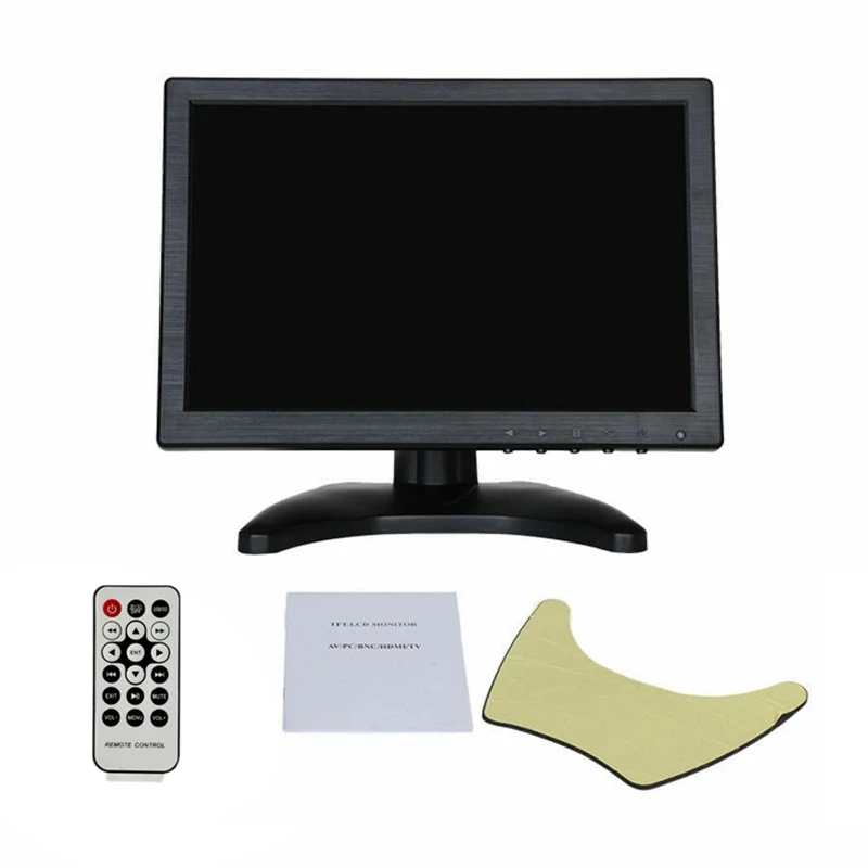 10.1 Inch LCD Monitor 1024X800 Display HD TFT Screen AV VGA BNC HDMI Video Input | Автомобили и мотоциклы