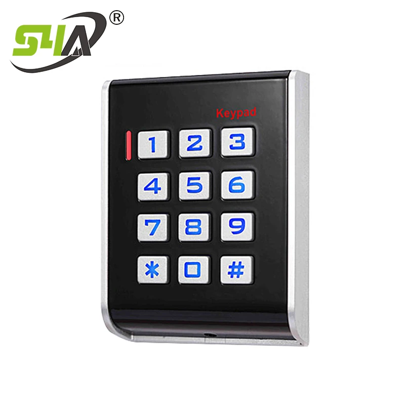 K30 RFID Клавиатура управления доступом 125 кГц EM карта открывания ворот Клавиатура Автономный контроль доступа Лер DC12V поддержка 2000 пользователей - Цвет: K31 Black
