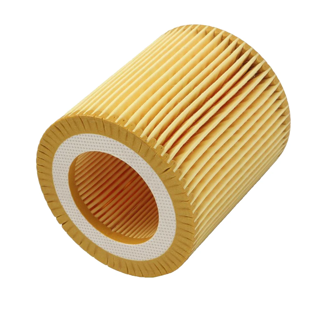 Engine Oil Filter Element Cleaner Yellow HU816X for BMW E82 E88 E90 E91 320i 525xi 330xi
