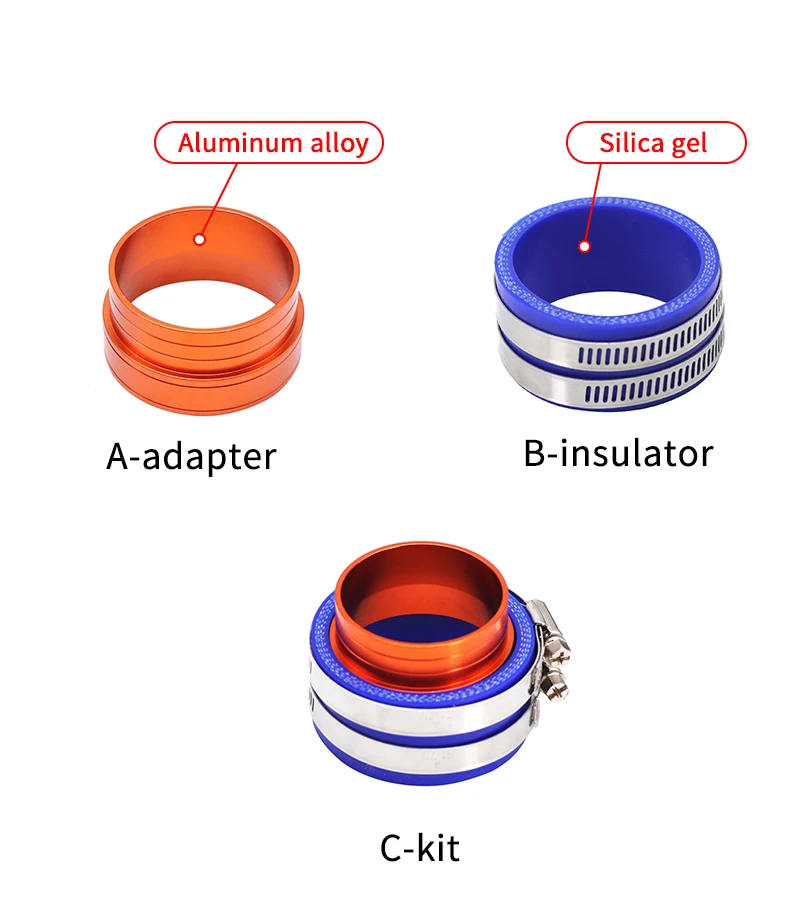 Zsdtrp 37mm 42mm 45mm 50mm, adaptador de