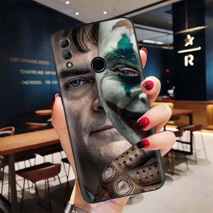 "," Джокер "," Харли Квинн "черный чехол для huawei Y9 Y5 Y6 Y7 Honor 10 9 Lite 9X8X8 S 8A фотоаппаратов моментальной печати 7S 7A 10i 20i V20 телефона, корпус под плетенную сумку - Цвет: BD270-3