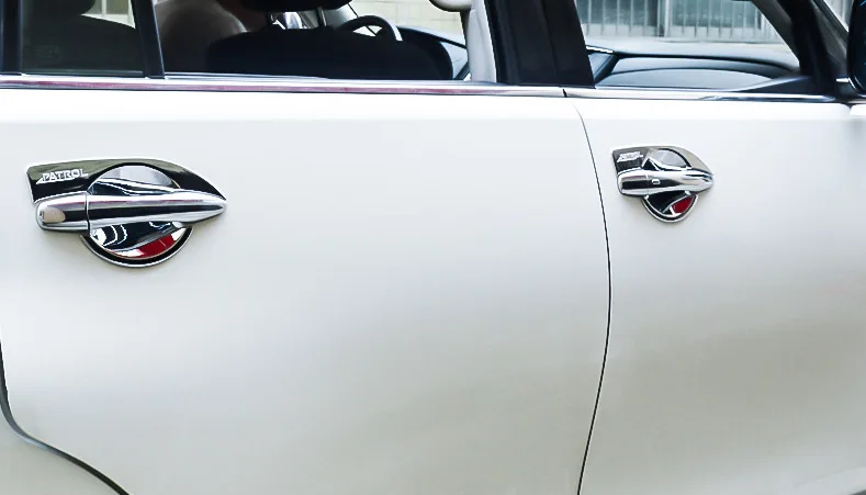 Подходит для Nissan Patrol Y62 автомобиля Doot дверные ручки украшения аксессуары хромированные дверные ручки Гальваническая дверная ручка из АБС
