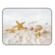 CHARMHOME Мягкий Коврик противоскользящий ковер морская Морская звезда ковер для гостиной коврик для домашнего декора