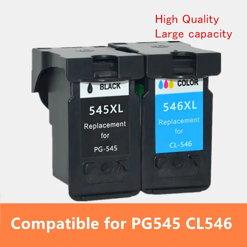 2 черный PG545 CL546 Замена для canon чернильный картридж pg545xl pg 545 545XL для canon pixma MG2950 MG2550 MG2500 MG3050 MG2450 MG3051