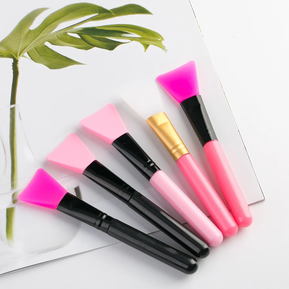 

Silicone Facial Mask Brush Professional Face Mud DIY Cream Mixing Applicator Solid Beauty Makeup Foundation Skin Care Tool