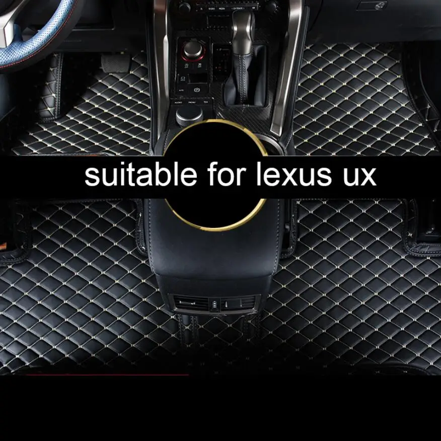 Для кожаных автомобильных ковриков для lexus ux200 ux250h ux260h Аксессуары покрытие Стайлинг ковер