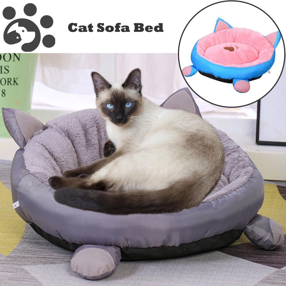 

Cat Bed House for Puppy Plush Cat Sofa Bed Cave Dog Pet House for Large Cat Small Dogs Couch Bed Sofa Cats Pet Products BD0152