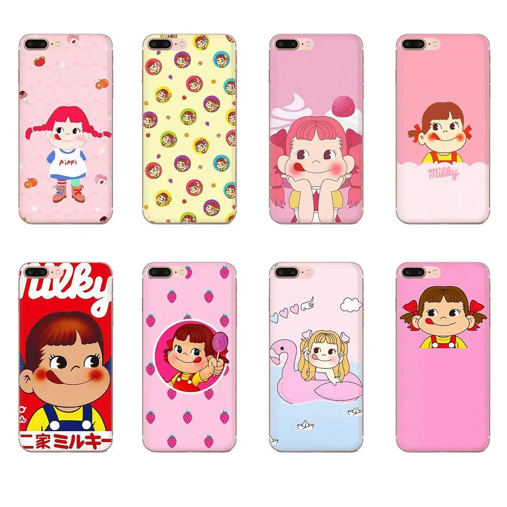 Cute Cartoon Peko For Huawei Honor Mate 7 7A 8 9 10 20 V8 V9 V10 G Lite Play Mini Pro P Smart Soft TPU Cases Capa | Мобильные