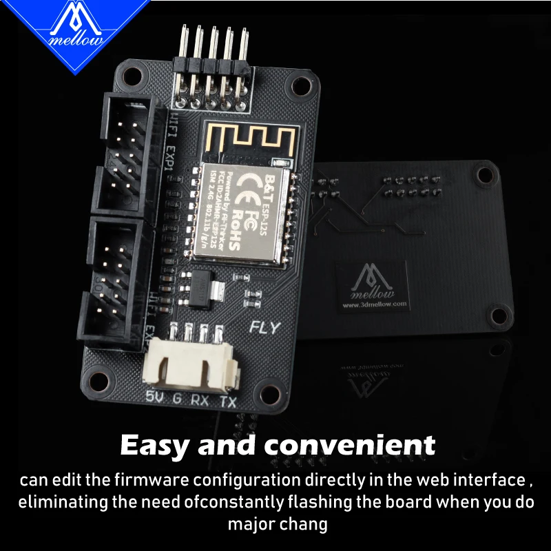 Mellow Fly-f407zg Mais Wifi Motor Drives Reprap 32-bit para Tmc2225 Placa-mãe Tmc2209 com Impressora 3d Extrusora 2023 - Imagem 5