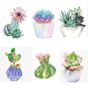 

5D DIY Diamond Painting Full Square Flower Plants Handmade Gift Embroidery Full Display Succulent Home Decoration Painting Art