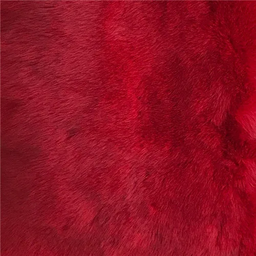 Женский жилет из натурального Лисьего меха, осенне-зимнее теплое толстое пальто без рукавов, Женский Короткий стильный жилет из натурального Лисьего меха - Цвет: Red