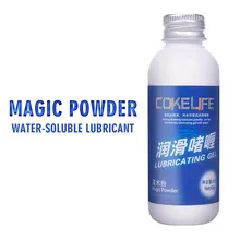 COKELIFE волшебный порошок, смазка, Микс с водой, 5 г, 50 г, смазка на водной основе, кулак для секса, Анальный гель и масло для массажа тела