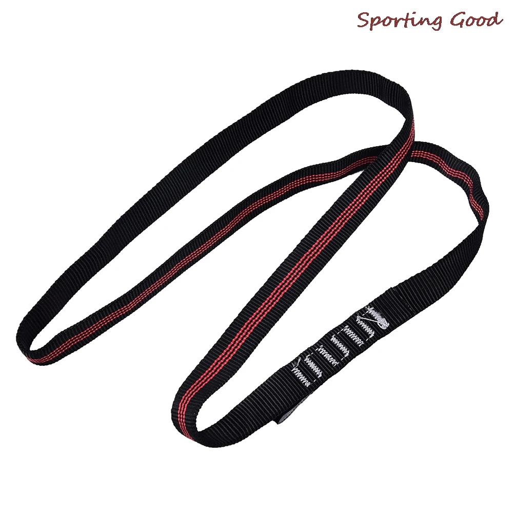Polyester Rock Climbing Sling Bearing Strap Reinforce Rope Belt Load-bearing Bandlet Mountaineering Equipment