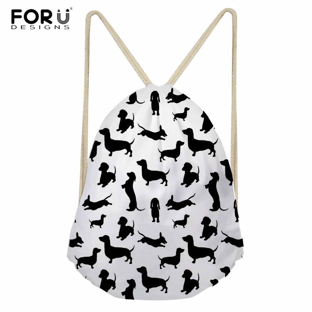 FORUDESIGNS/Детский Школьный рюкзак, одежда для собак, женские сумки на шнурке, пляжный рюкзак для девочек-подростков, комплект рюкзаков - Цвет: L4480Z3