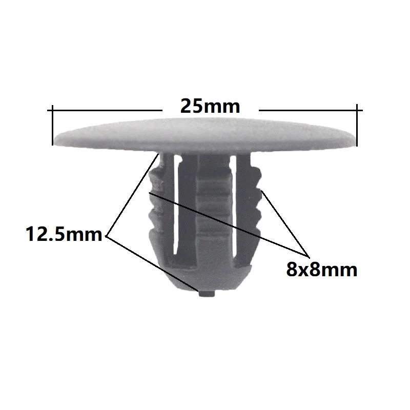 

30 Pcs Auto Insulation Cotton Board Trim Cover Retainers Clips Fastener For Ford Auto accessories