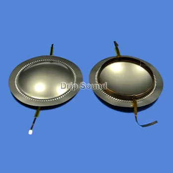 

2pcs 44.5mm 44.4mm Tweeter Voice Coil Horn Speaker Treble Titanium Film Diaphragm Drive Head Repair Parts #2