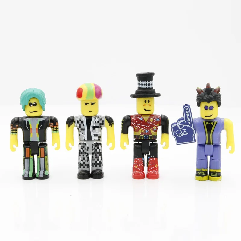 ROBLOX Disco Madness Mix Set 4pcs/Pack 7cm PVC Suite Dolls Boys Toys Model Figurines for Collection Christmas Gifts for Kids