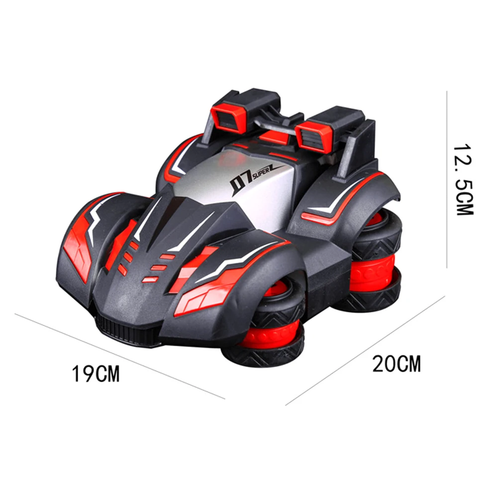 2,4 г трюк дистанционного управления 360 градусов вращается игрушечная машинка со светом подарок для детей идеальный подарок для маленького мальчика или девочки, чтобы веселиться
