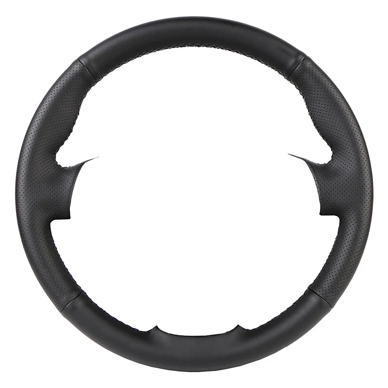 자동차 스티어링 휠 커버, 맞춤형 마이크로 화이버 가죽, Opel Astra (K) Corsa (E) CrosslandX GrandlandX insignia용