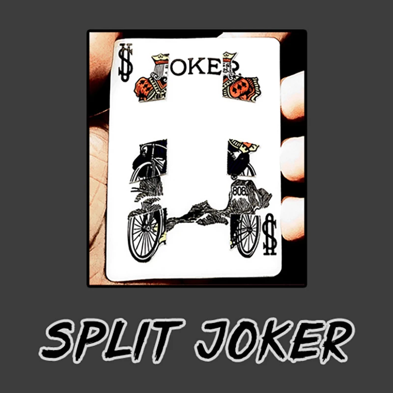 分割ジョーカー手品トランプ変更ポーカー一から四カードマジックとトリックデッキクローズアップパフォーマー魔法の小道具ストリート 手品 Aliexpress