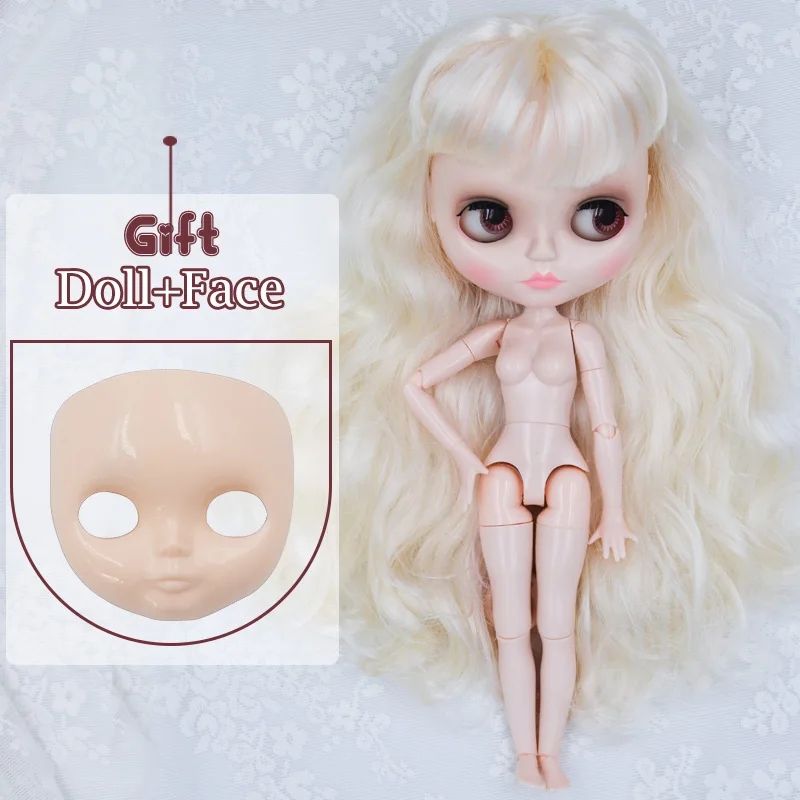 Neo Blyth кукла NBL Заказная блестящее лицо, 1/6 BJD шарнирная кукла Ob24 кукла Blyth для девочки, игрушки для детей YM03 - Цвет: FYM12