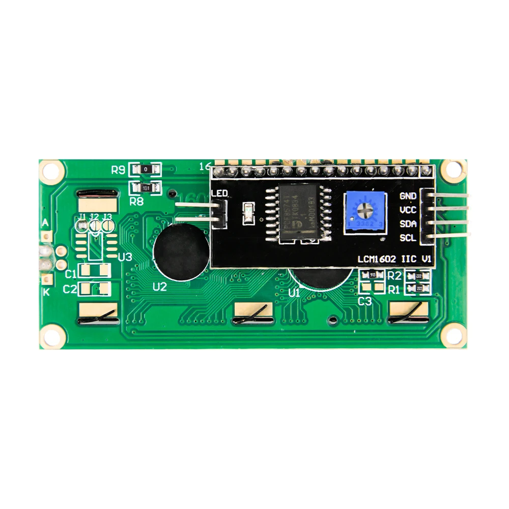 LCD1602 синий желтый зеленый серый подсветка IIC/I2C RGB щит консоли LCD2002 LCD2004 для arduino raspberry pi