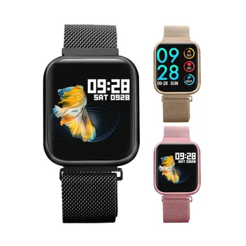 

P68 P70 Upgraded Version P80 Smart Watch Women IP68 Waterproof Smartwatch Heart Rate Blood Pressure For IPhone Samsung Huawei
