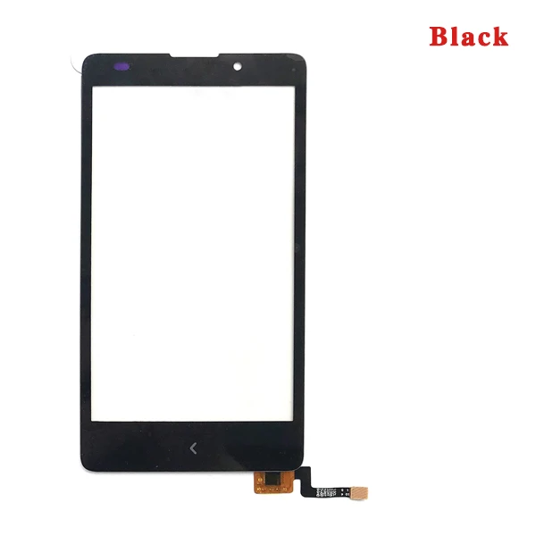 Высокое качество 5," для Nokia XL Dual Sim RM-1030 RM-1042 сенсорный экран дигитайзер Переднее стекло объектив сенсорная панель - Цвет: Black No Tool